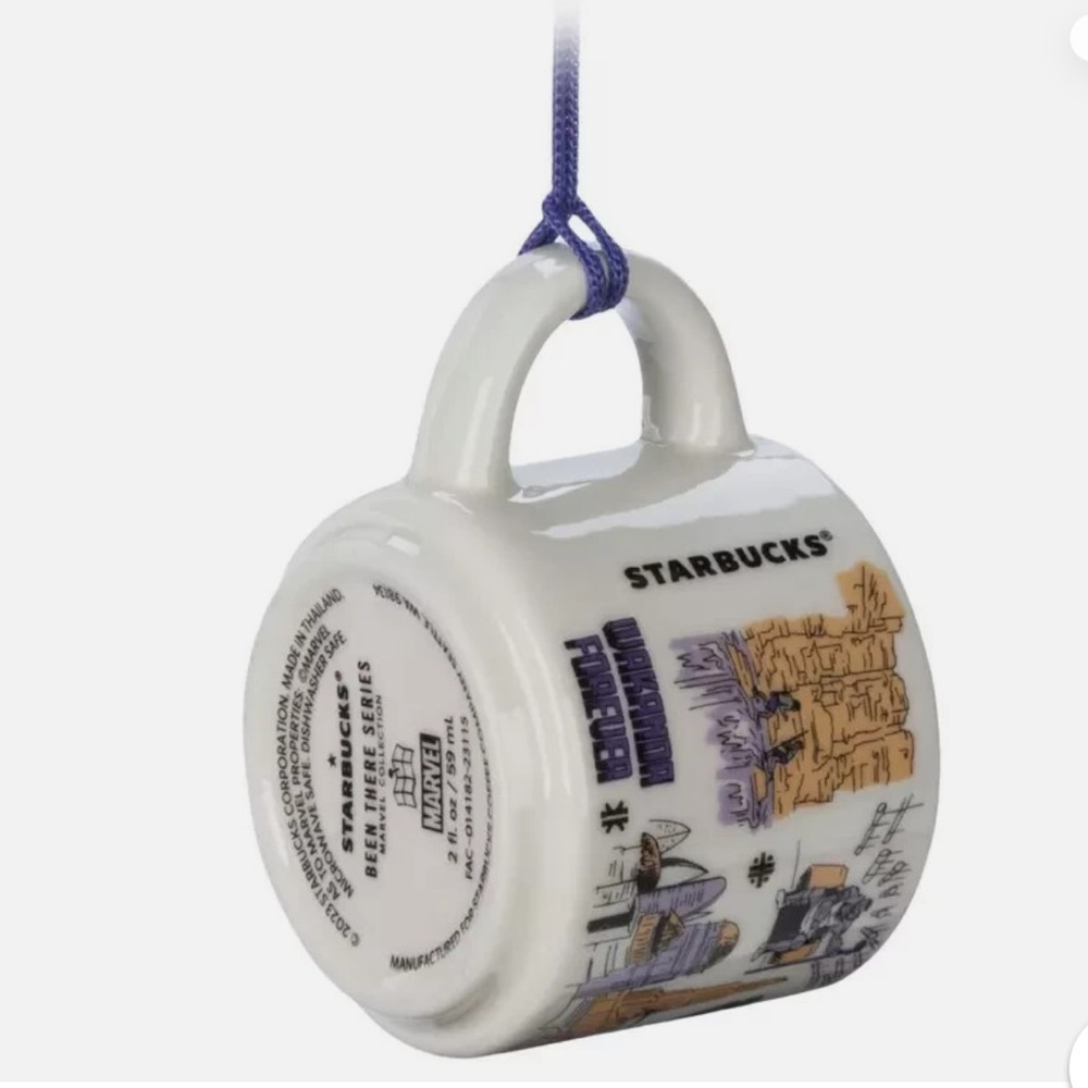 NWT Disney Marvel Wakanda Been There Series Starbucks Ornament Mug 2 oz - Picture 3 of 10
